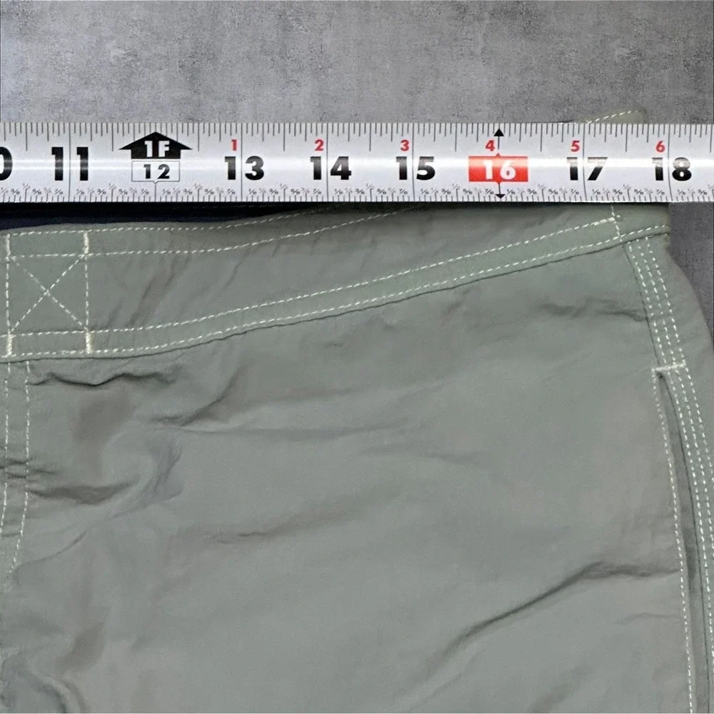 Vtg Polo Ralph Lauren Swim Short Medium Gray/Blue Lined Pockets Board Trunks Men